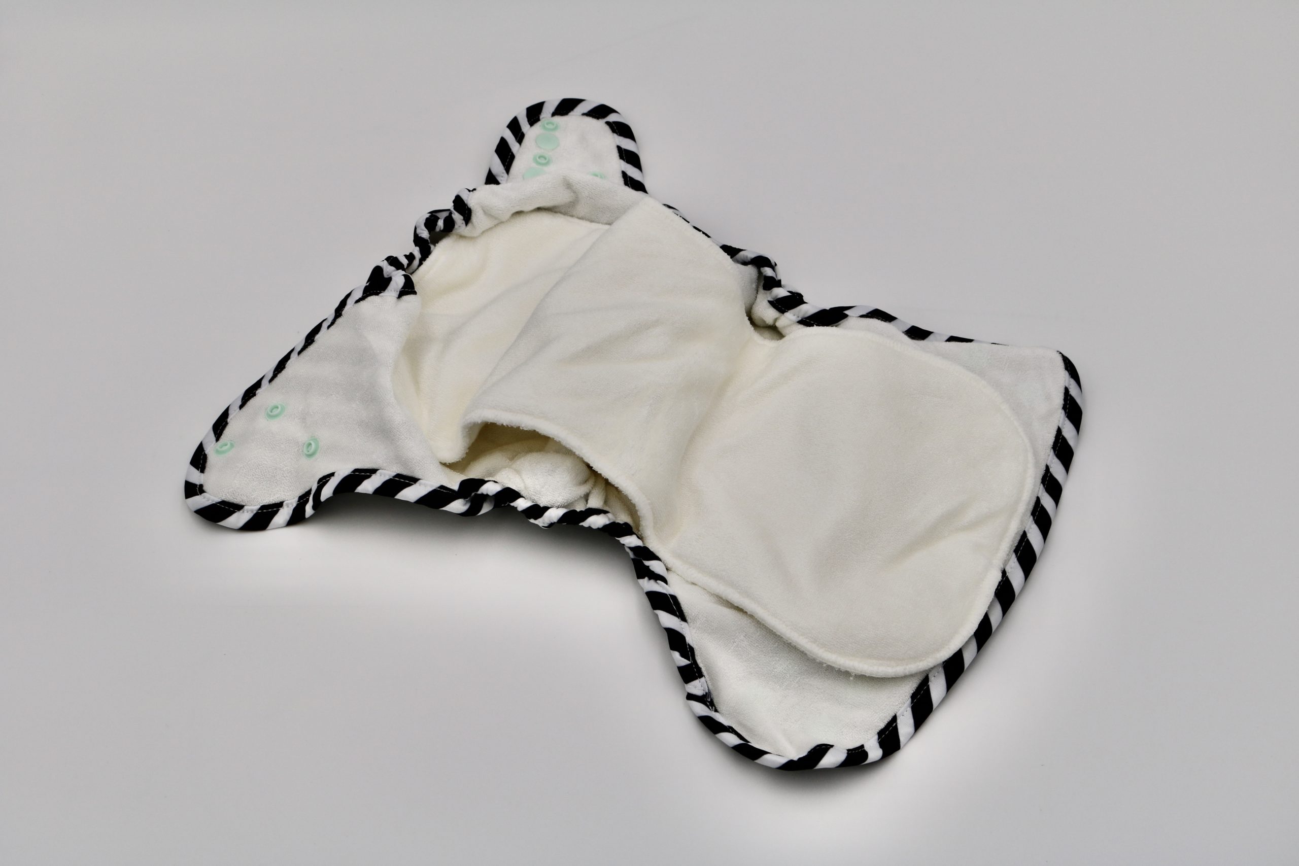One-size all in one diaper.