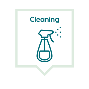 Cleaning spray bottle icon