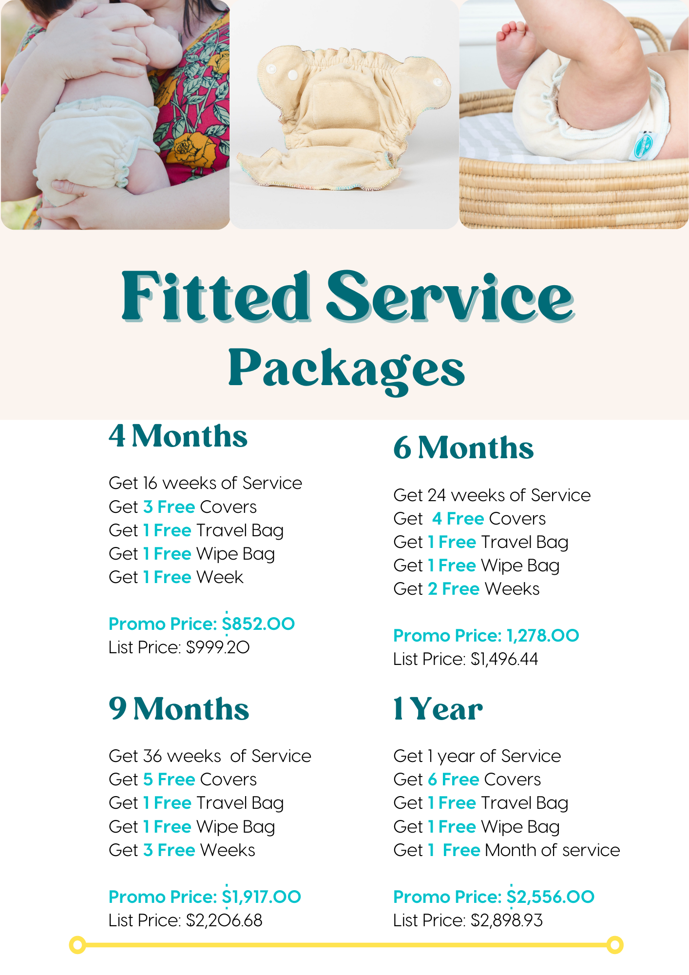 Fitter Service Luludew packages information