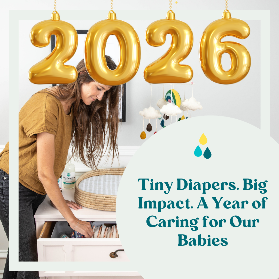 Tiny Diapers. Big Impact. A Year of Caring for Our Babies, Our Community, and Our Planet 🌎